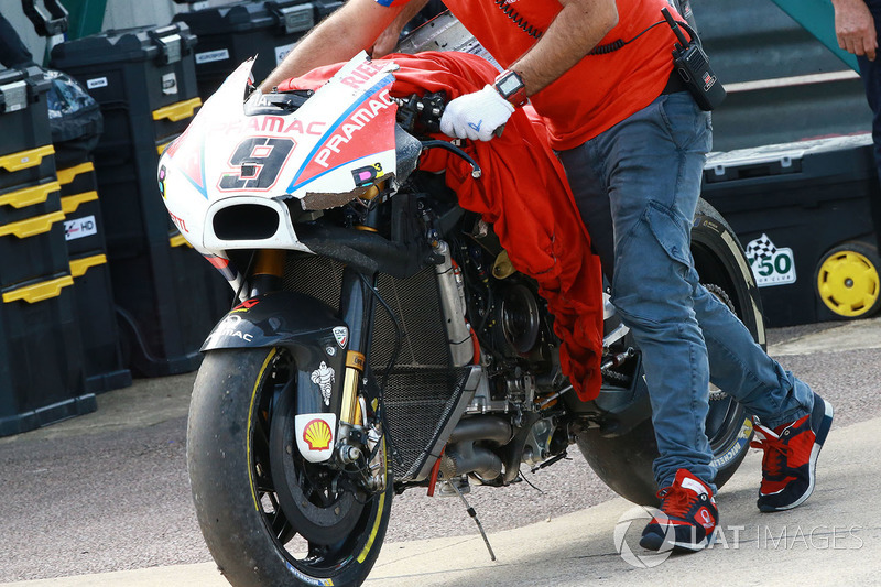 Danilo Petrucci, 9 kali kecelakaan