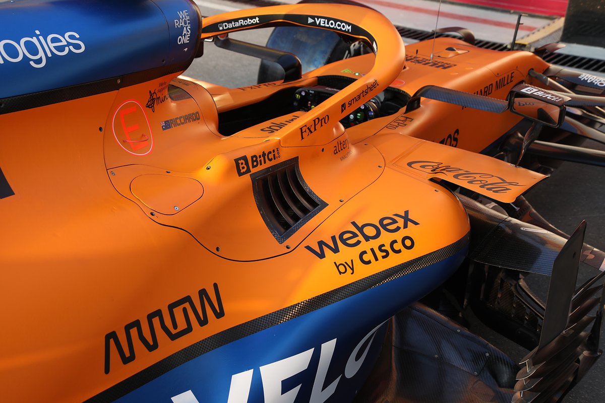 McLaren MCL35M detail