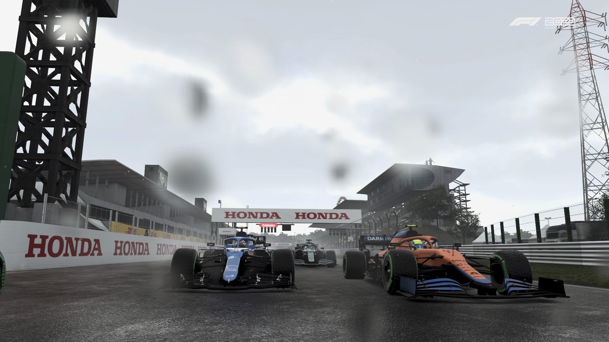 Hasil tangkapan layar gim F1 2021