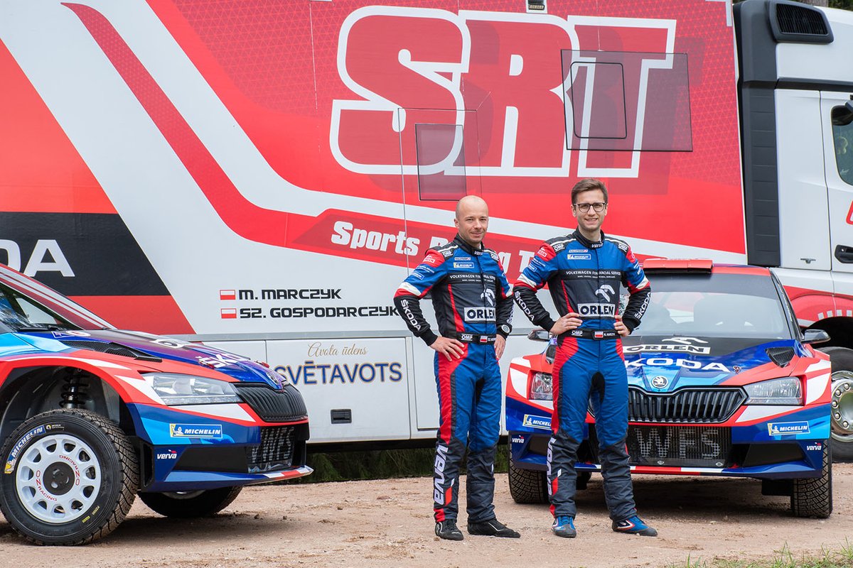 Mikołaj Marczyk, Szymon Gospodarczyk, Skoda Fabia Rally2 evo