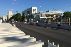 Streckenaufbau Berlin ePrix