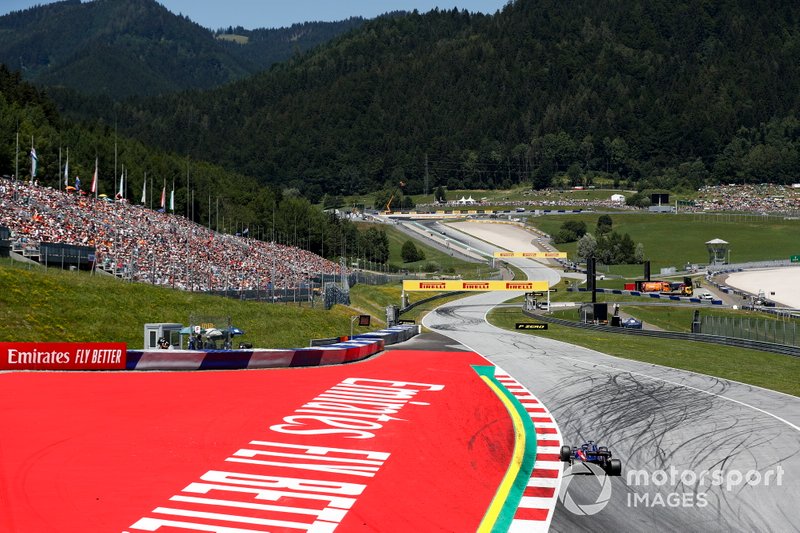 Daniil Kvyat, Toro Rosso STR14 nel veloce GP d'Austria 2019