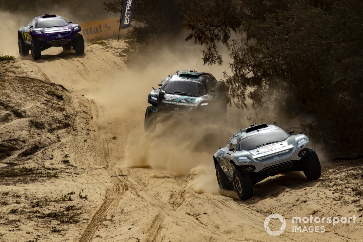 Jutta Kleinschmidt, Mattias Ekstrom, ABT CUPRA XE, Molly Taylor, Johan Kristoffersson, Rosberg X Racing, dan Cristina Gutierrez, Sebastien Loeb, X44