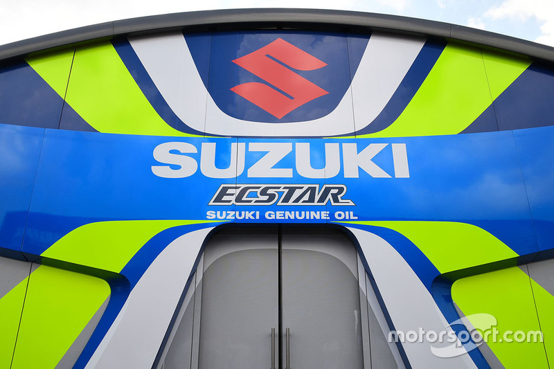 Team Suzuki MotoGP motorhome