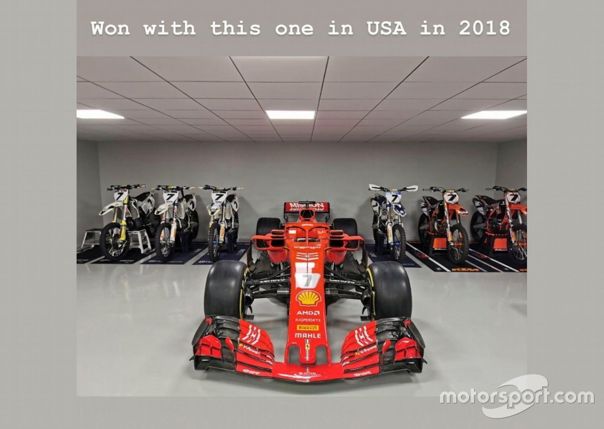 Ferrari ha regalado el SF71H a Kimi Raikkonen