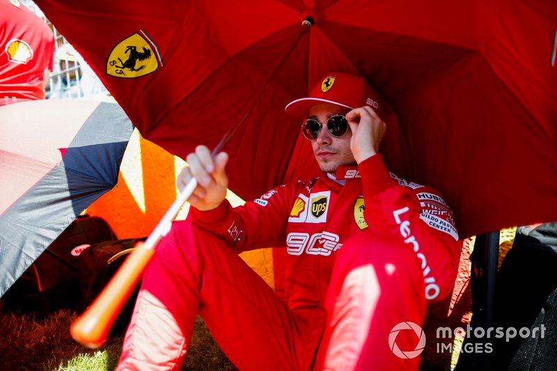 Charles Leclerc, Ferrari sulla griglia