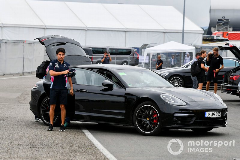 Sergio Perez, Racing Point arrives