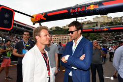 Nico Rosberg ve NFL oyuncusu Tom Brady