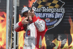 Polesitter Carlos Munoz, Andretti Autosport, Honda