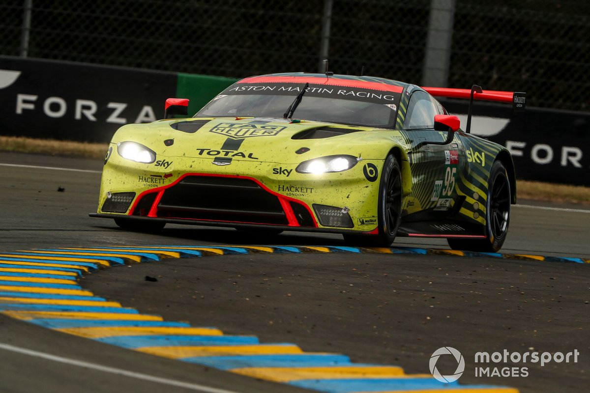 #95 Aston Martin Racing Aston Martin Vantage AMR: Nicki Thiim, Marco Sorensen, Richard Westbrook