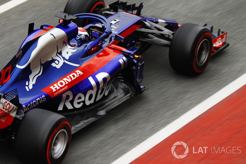 2º Honda (Toro Rosso): 822 vueltas.