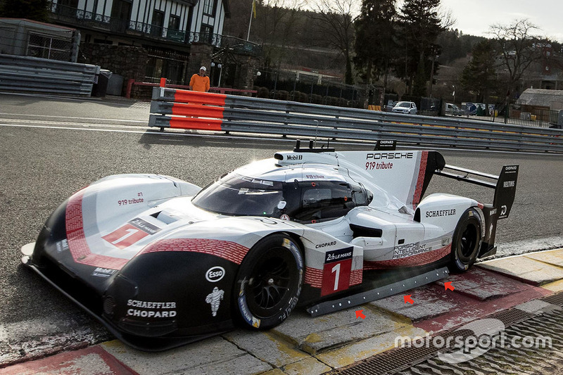 Porsche 919 Hybrid Evo, Porsche Team з боковинами