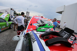 Il casco di Marco Cassarà, Ghinzani Arco Motorsport - Roma