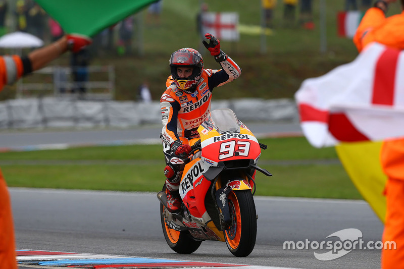 Il terzo classificato Marc Marquez, Repsol Honda Team