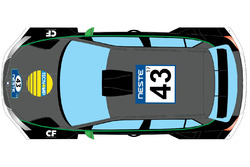 Livrea Skoda Fabia R5 di Umberto Scandola per il Rally di Finlandia