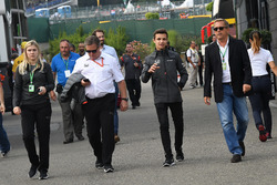 Zak Brown, McLaren-Geschäftsführer und Lando Norris, McLaren-Nachwuchsfahrer