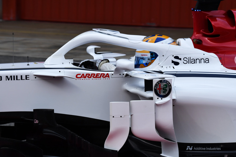 Система Halo на Alfa Romeo Sauber C37