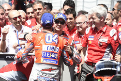 1. Jorge Lorenzo, Ducati Team, 2. Andrea Dovizioso, Ducati Team