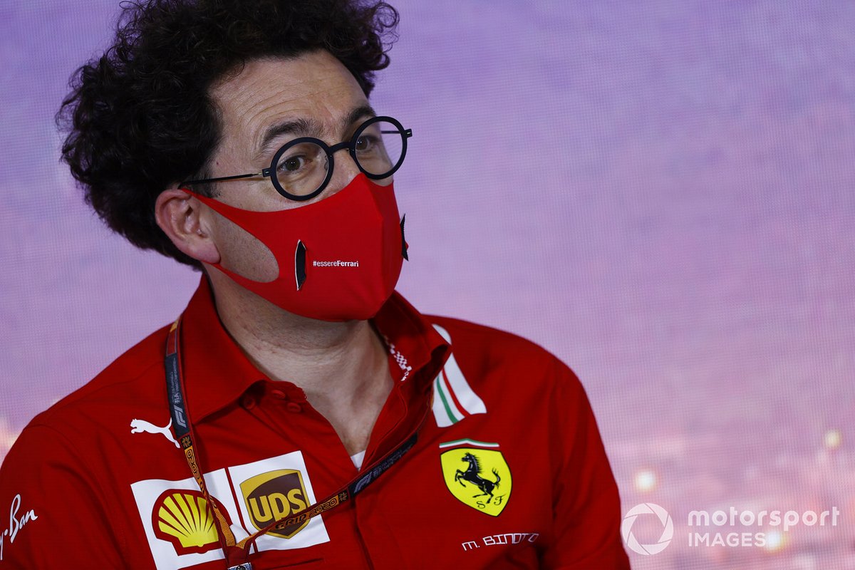 Mattia Binotto, Team Principal Ferrari