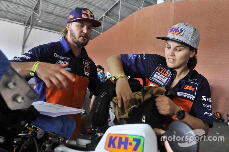 Лайя Санс та Тобі Прайс, Red Bull KTM Factory Team