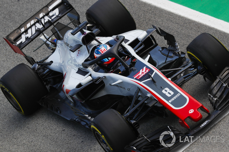7. Romain Grosjean, Haas F1 Team VF-18
