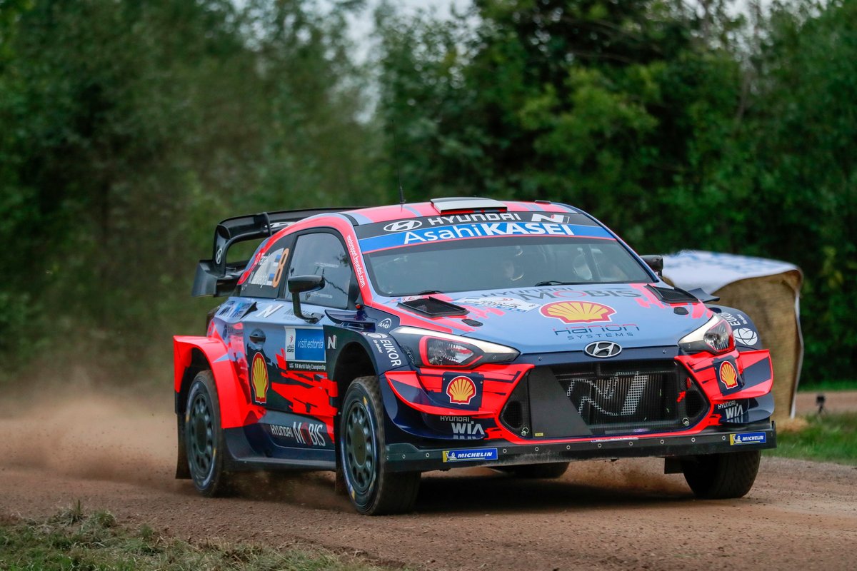 Ott Tänak, Martin Järveoja, Hyundai Motorsport Hyundai i20 Coupe WRC