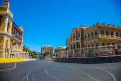 Baku, la curva 15 del circuito cittadino