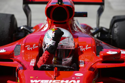 Yarış galibi Sebastian Vettel, Ferrari