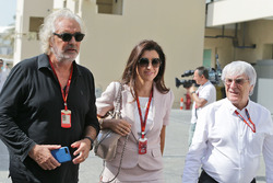 Flavio Briatore, mit Fabiana Flosi und ihrem Ehemann Bernie Ecclestone