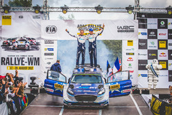 I vincitori del Rally Ott Tänak, Martin Järveoja, Ford Fiesta WRC, M-Sport