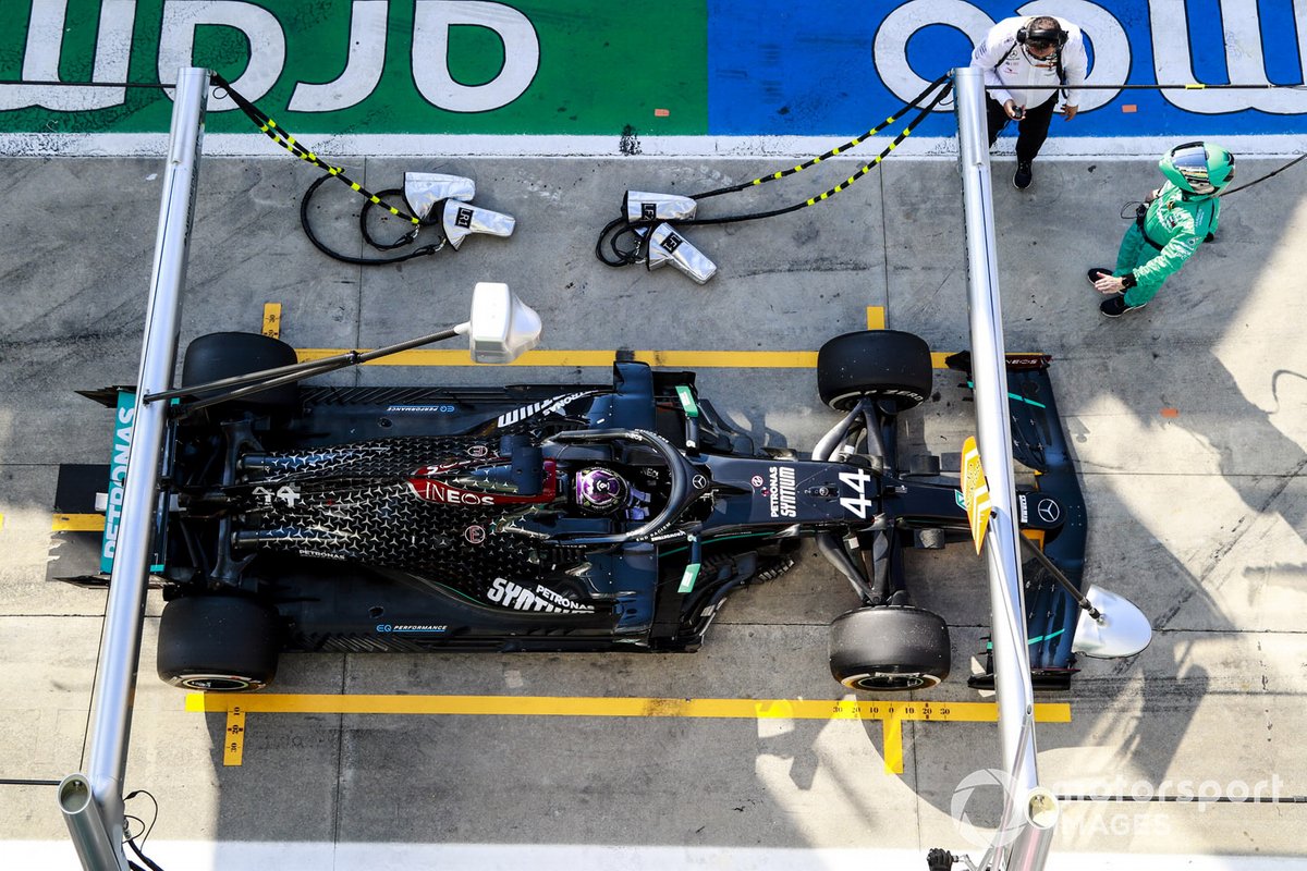 Lewis Hamilton, Mercedes-AMG F1 incasseert zijn straf