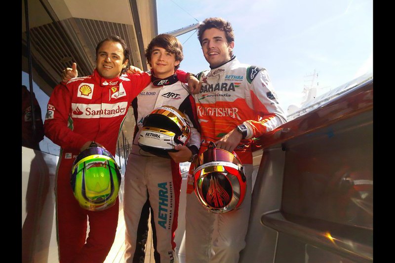 Felipe Massa, Jules Bianchi y Charles Leclerc