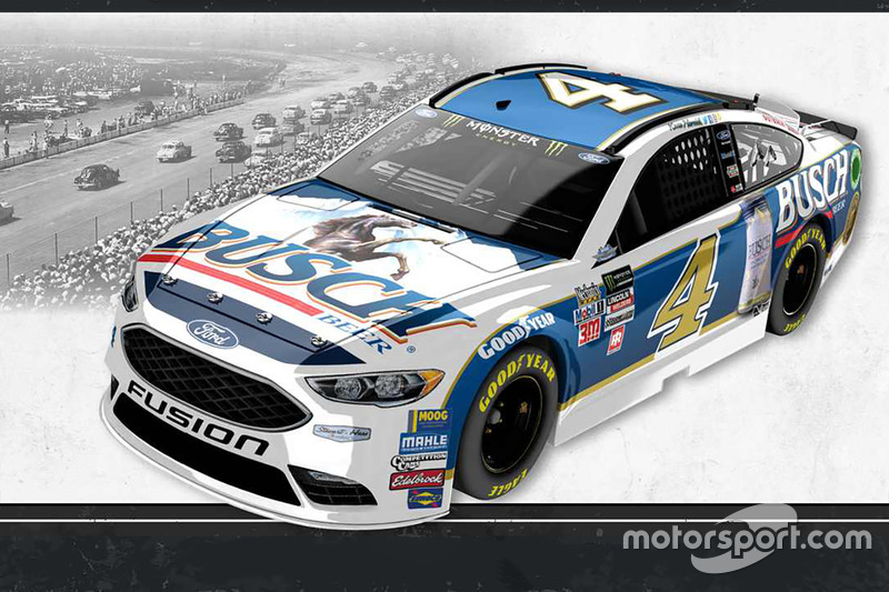 Throwback-Design: Kevin Harvick, Stewart-Haas Racing Ford