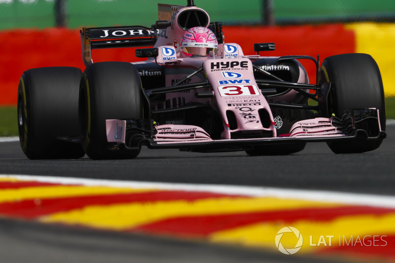 Esteban Ocon, Sahara Force India F1 VJM10