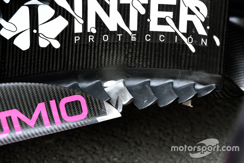 Force India VJM10: Windabweiser