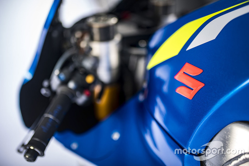 Detalle de la Suzuki GSX-RR 2018, Team Suzuki MotoGP
