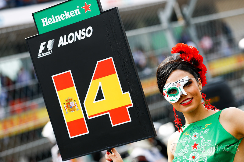 Chica de la parrilla, Fernando Alonso, McLaren