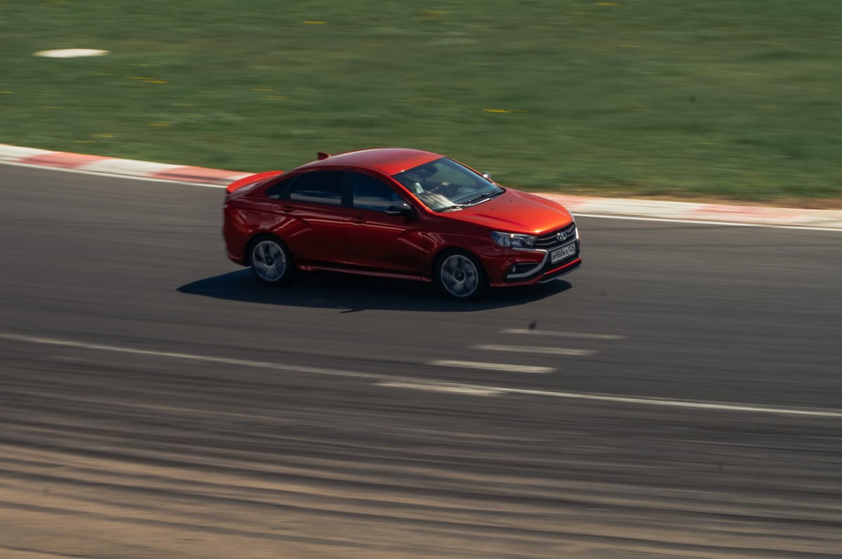 LADA Vesta Sport на трассе Мячково