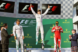 Podium: 1. Nico Rosberg, Mercedes AMG F1 Team; 2. Lewis Hamilton, Mercedes AMG F1 Team; 3. Sebastia