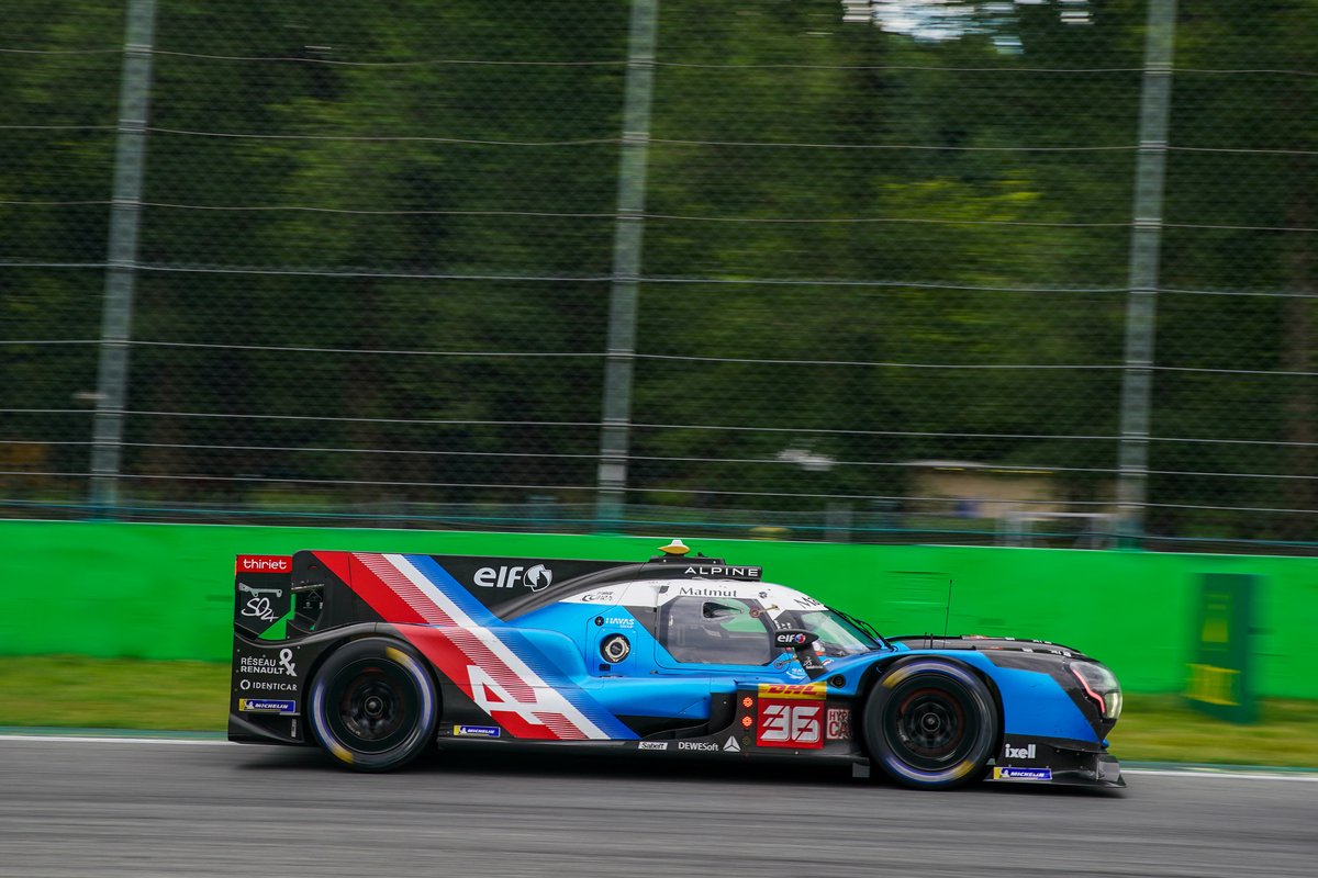 #36 Alpine Elf Matmut Alpine A480 - Gibson: André Negrão, Nicolas Lapierre, Matthieu Vaxiviere