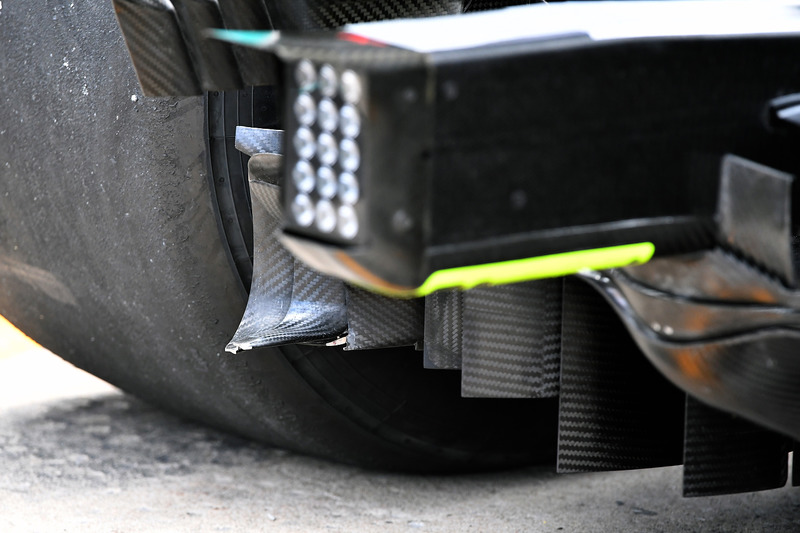 Mercedes-AMG F1 W09 rear detail