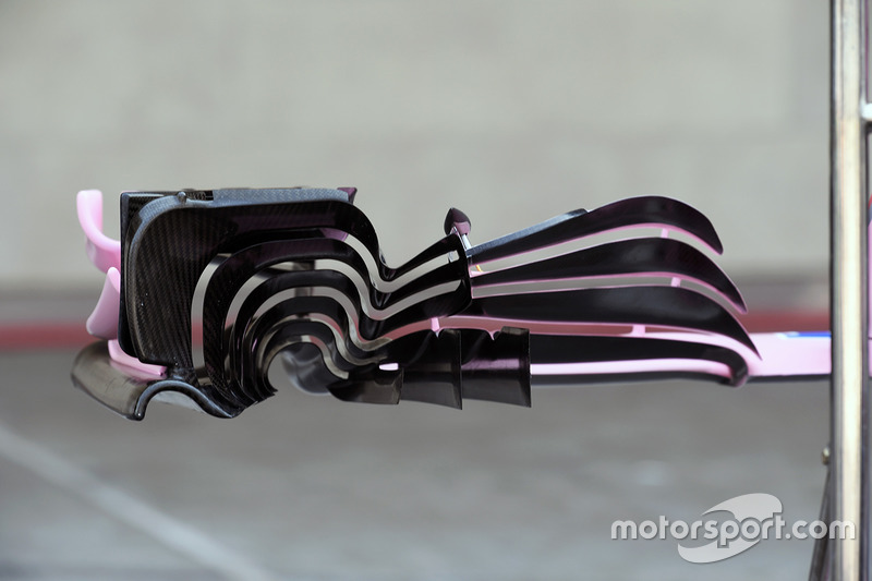 Sahara Force India VJM10 ön kanat