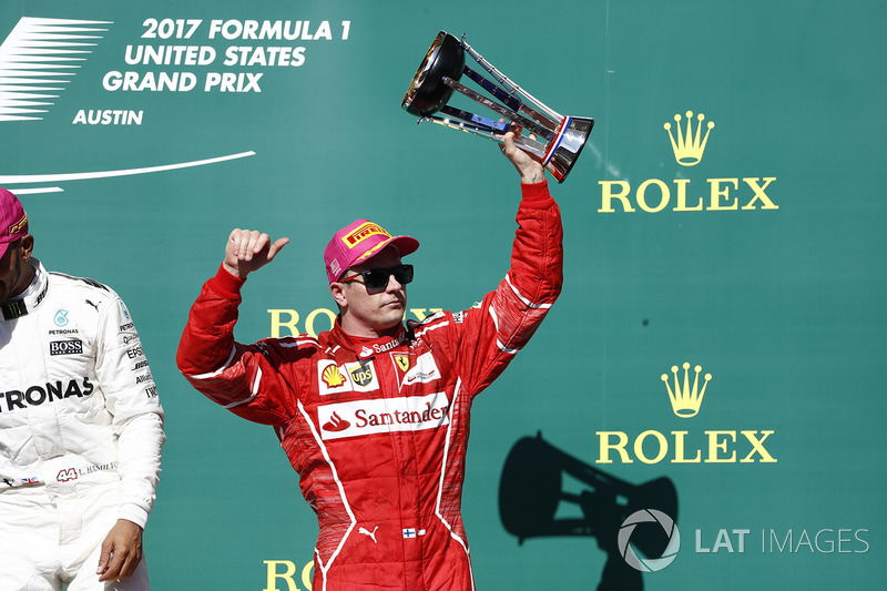 Tercer lugar, Kimi Raikkonen, Ferrari