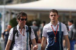 Rob Smedley, Williams Head of Vehicle Performance and Paul di Resta, Sky TV