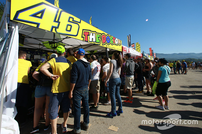 Fans van Valentino Rossi, Yamaha Factory Racing