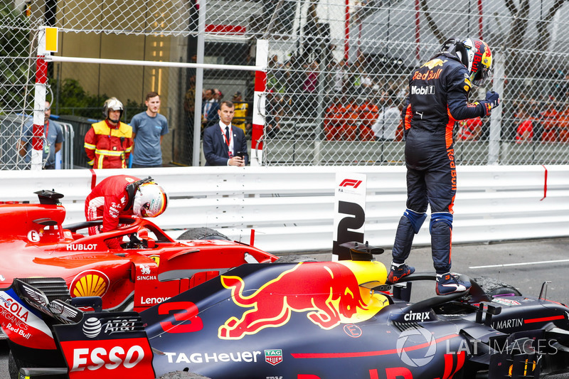 Себастьян Феттель, Ferrari, Даніель Ріккардо, Red Bull Racing, Льюіс Хемілтон, Mercedes