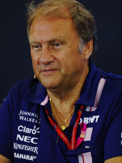 Bob Fernley, Deputy Team Principal, Force India, in the Team Principals Press Conference