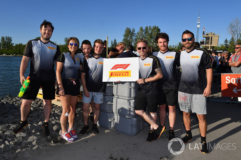 Pirelli at the raft race