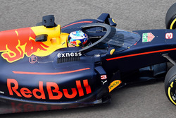 Daniel Ricciardo, Red Bull Racing RB12, aeroscreen ile