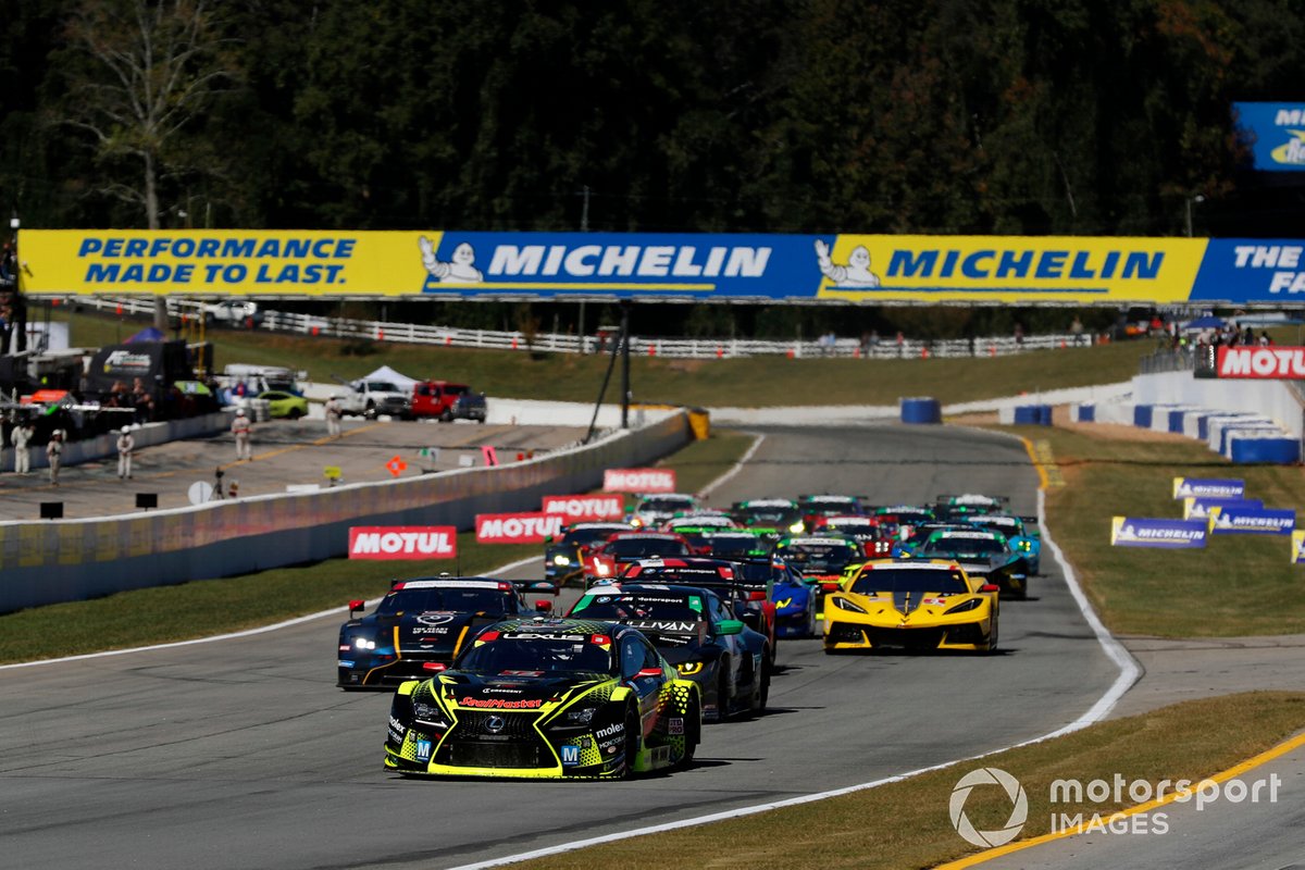 #14 VasserSullivan Lexus RC F GT3: Jack Hawksworth, Ben Barnicoat, Kyle Kirkwood